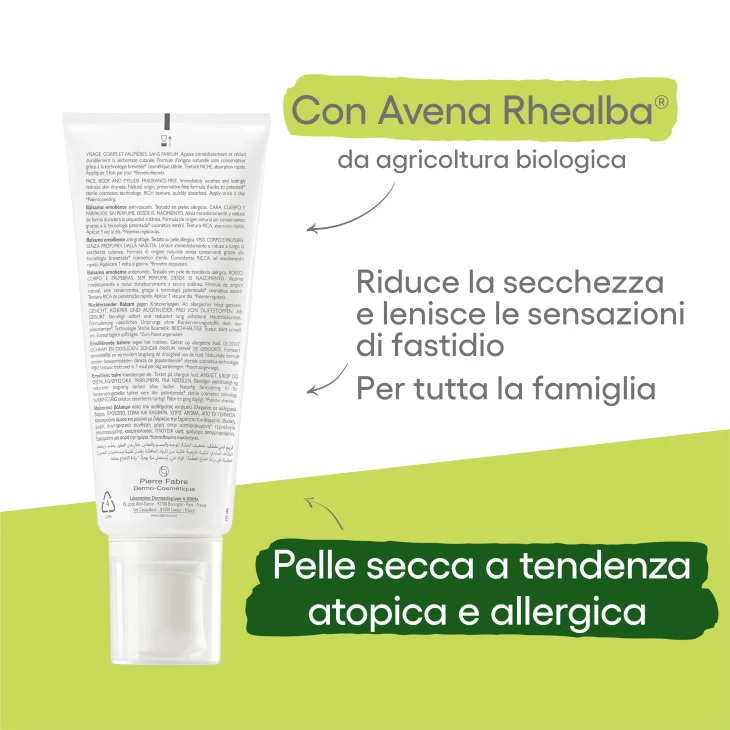 A-Derma Exomega Allergo Balsamo Emolliente Cosmetico Sterile 200 ml A-Derma Exomega Allergo Balsamo Emolliente Cosmetico Sterile 200 ml