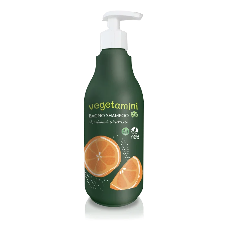 Cosm-Etica Vegetamini Bagno-Shampoo Bio Arancia 500 ml