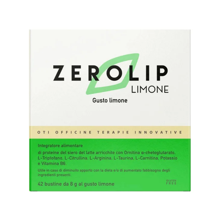 OTI Zerolip Integratore Alimentare per Dimagrire Limone 42 bustine