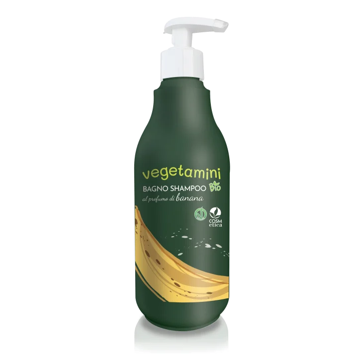 Cosm-Etica Vegetamini Bagno-Shampoo Bio Banana 500 ml