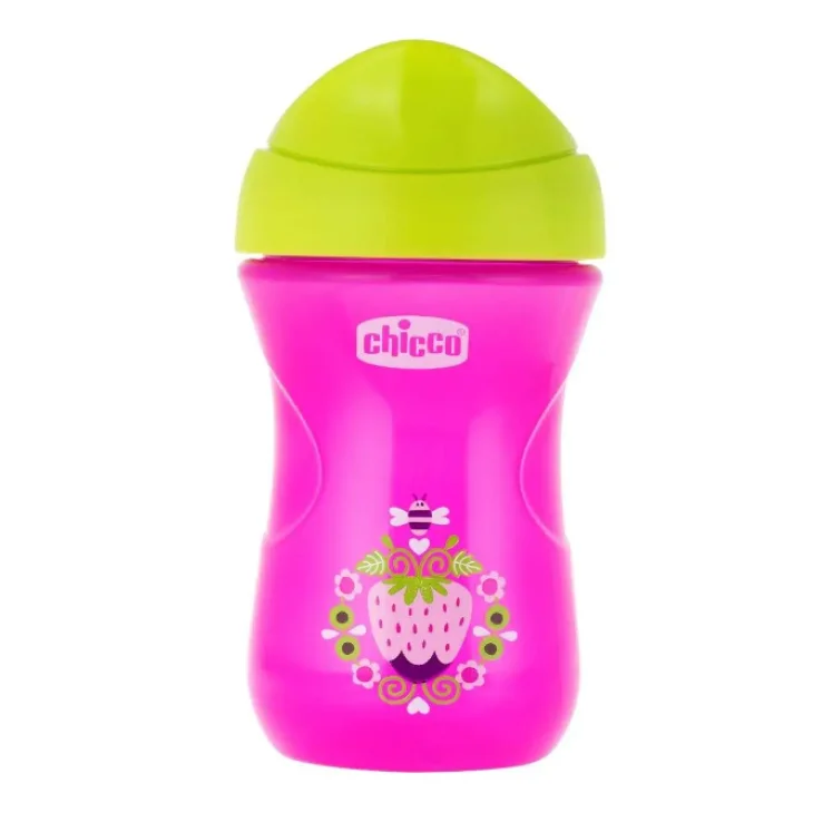 Chicco Easy Cup Tazza per Bambini Rosa 12 Mesi 1 Pezzo
