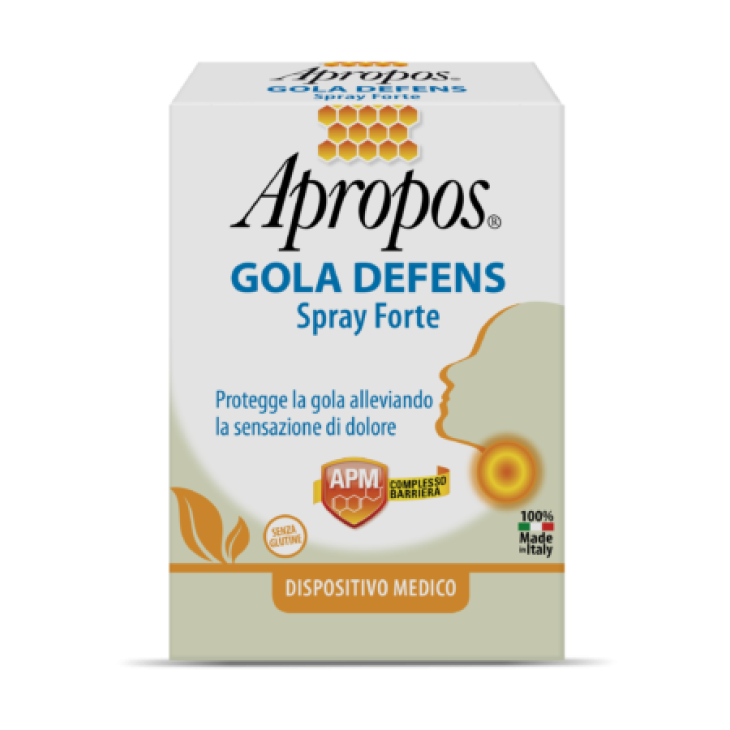 Apropos Gola Defens Spray Forte per il Mal di Gola 20 ml