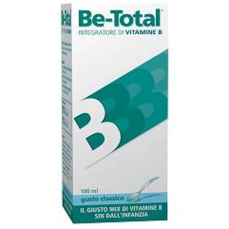Be-Total Sciroppo Vitaminico Gusto Latte 100 ml