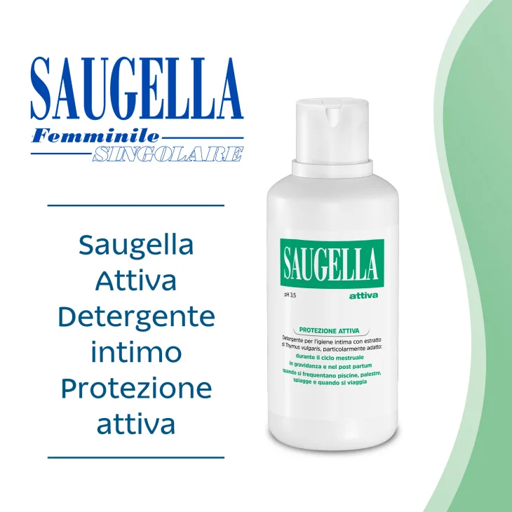 Saugella Attiva pH 3.5 Detergente Intimo 500 ml