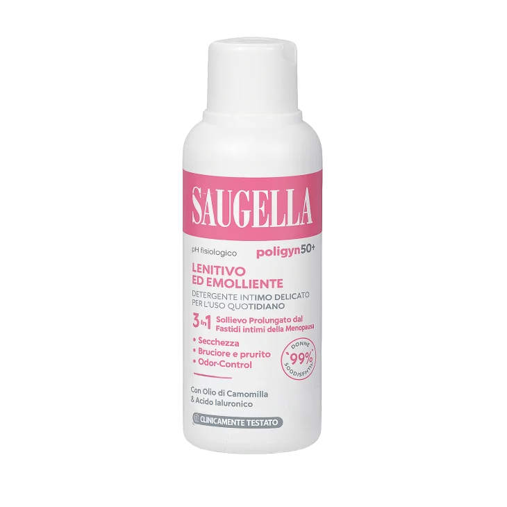 Saugella Poligyn 50+ Detergente Intimo Lenitivo 250 ml