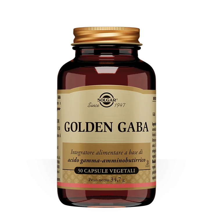 Solgar Golden Gaba Integratore Omeopatico Rilassante 50 capsule