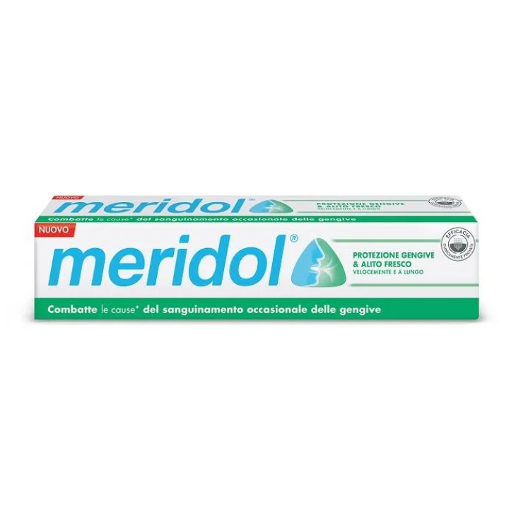 Meridol Protezione Gengive Alito Fresco Dentifricio per Gengive Sanguinanti 75 ml