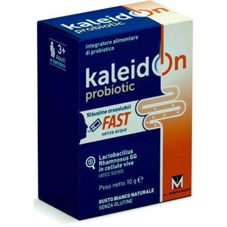 KALEIDON PROBIOTIC FAST FRUTTI DI BOSCO 10 BUSTE OROSOLUBILI