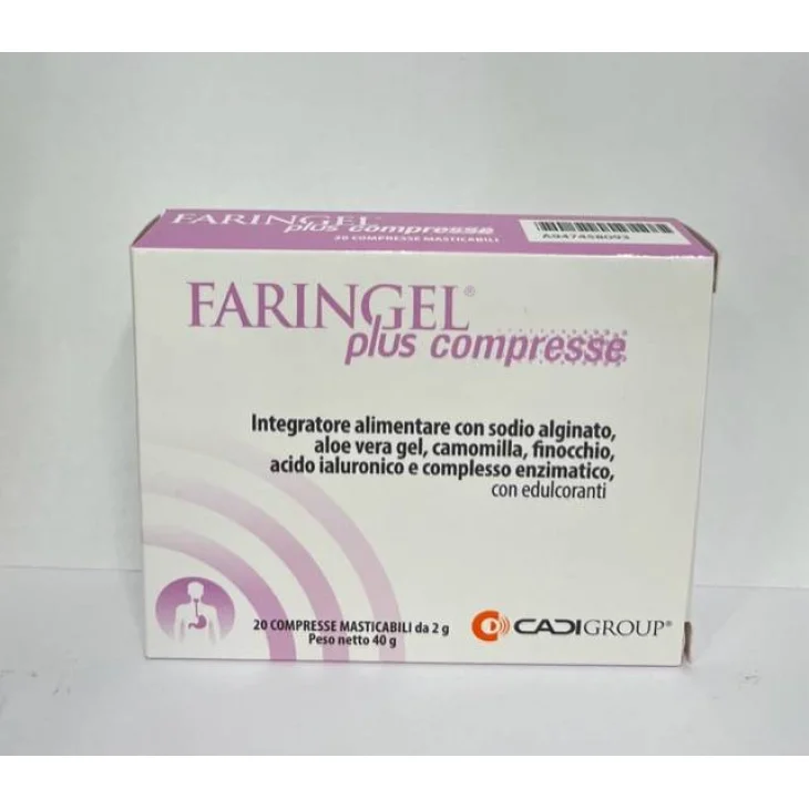Faringel Plus Integratore per la Digestione 20 compresse