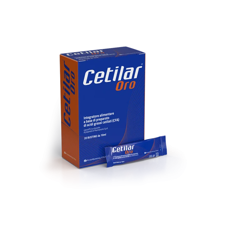 Pharmanutra Cetilar Oro Integratore di Acidi Grassi Cetilati 20 stick