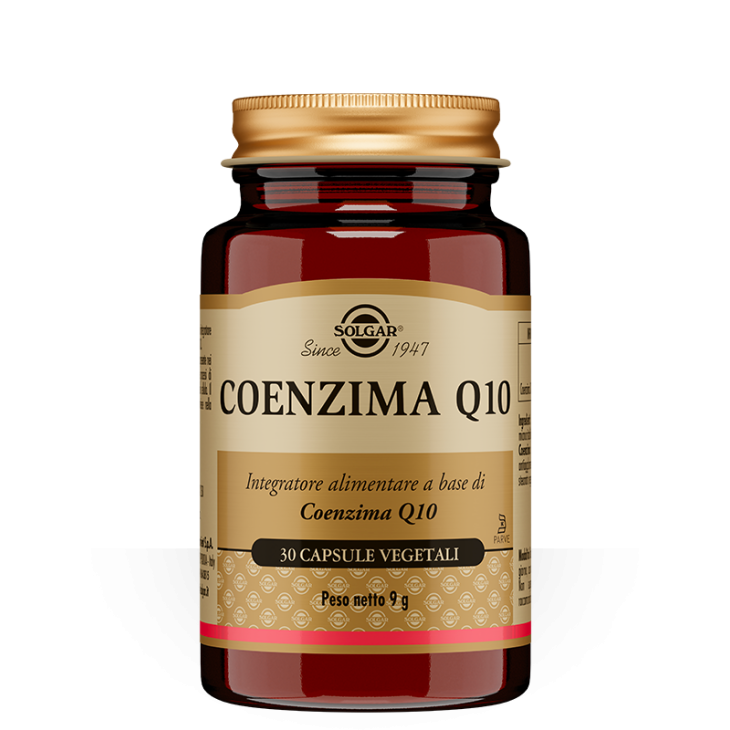 Solgar Coenzima Q10 Integratore Antiossidante 30 capsule vegetali