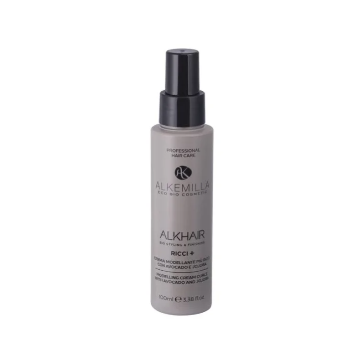 Alkemilla Crema Modellante Più Ricci con Avocado e Jojoba 100 ml