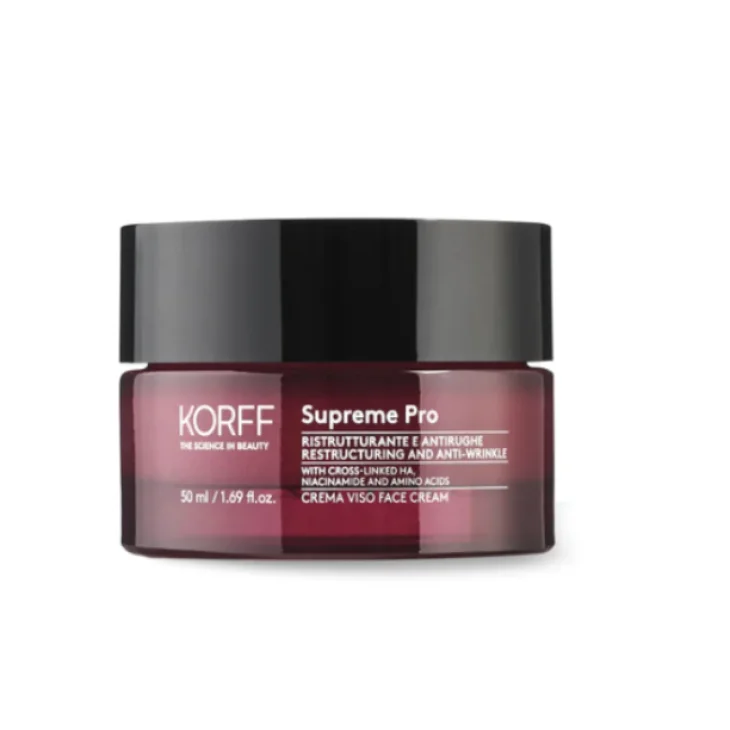 Korff Supreme Pro Crema Viso Ristrutturante e Antirughe 50 ml