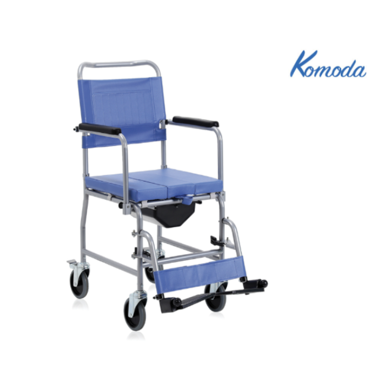 Moretti Mopedia Sedia Comoda 4 Ruote Piroettanti 43 cm