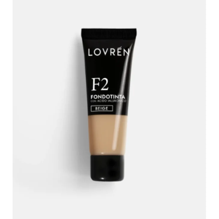 Lovren F2 Fondotinta Beige Con Acido Ialuronico 25 ml