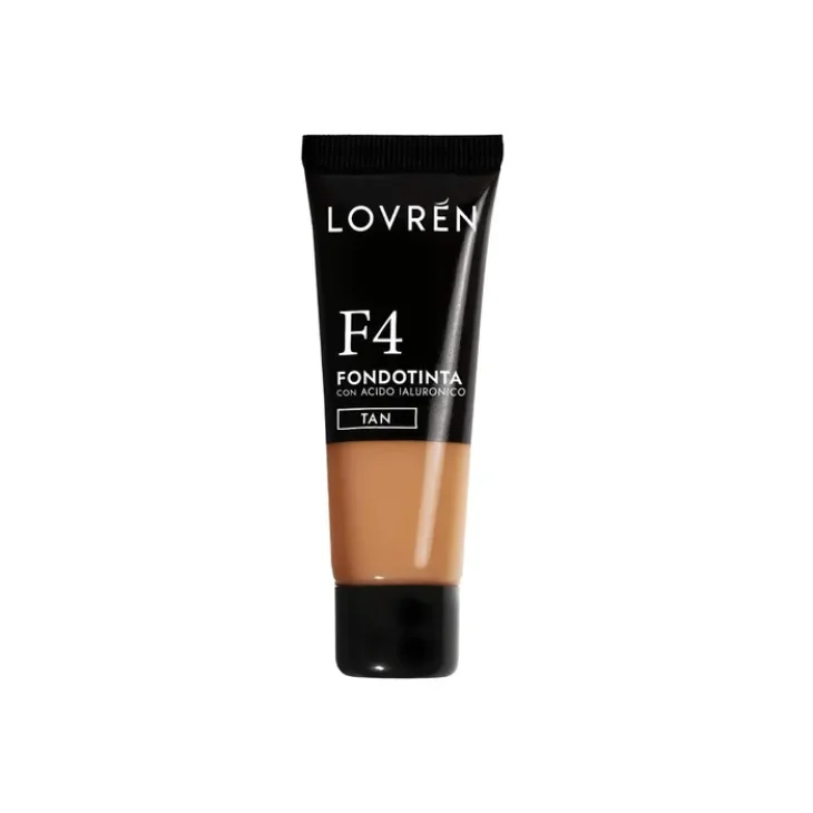 Lovren F4 Tan Fondotinta Con Acido Ialuronico 25 ml