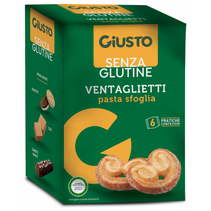 Giusto Ventaglietti Pasta senza glutine 6 x 25 g