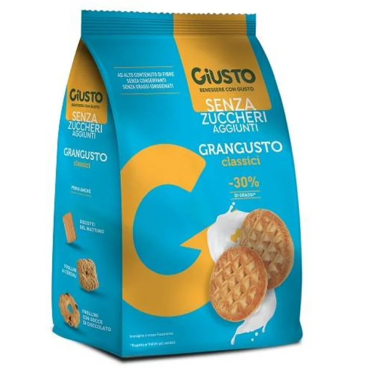 Giusto Grangusto Classici Frollini senza Zuccheri Aggiunti 350 g