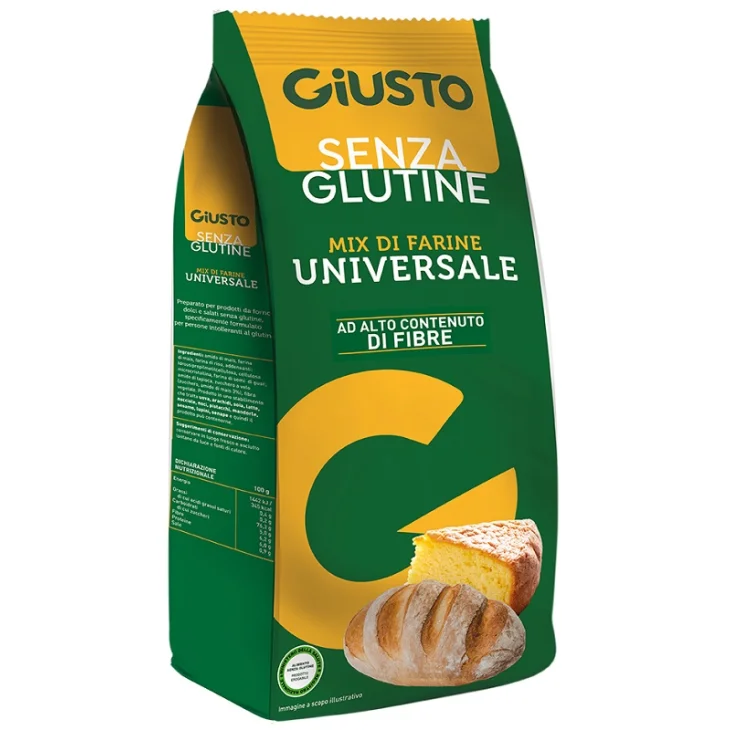 Giusto Senza Glutine Mix Di Farine Universale 500 G