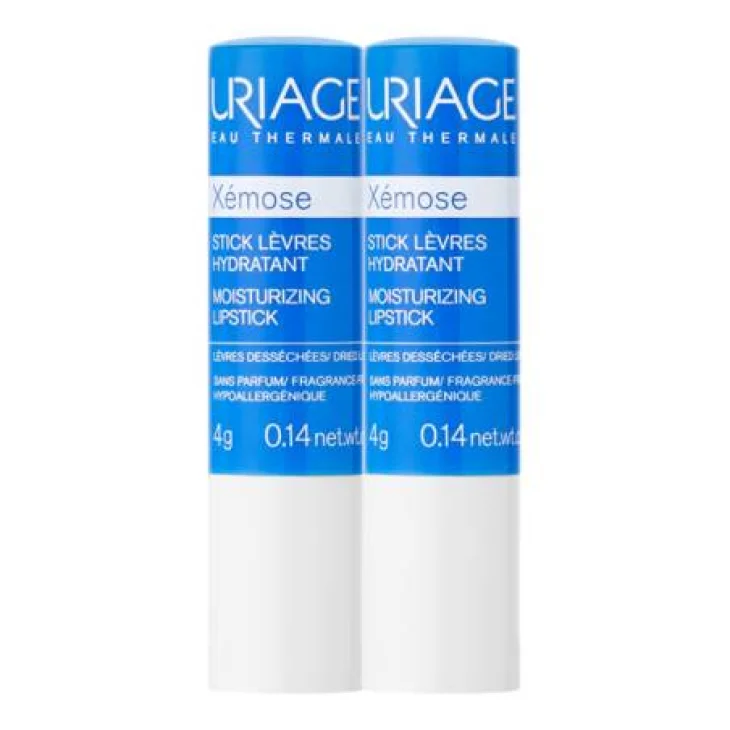 Uriage Xemose Stick Labbra Idratante 2 pezzi da 4 g