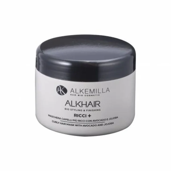 Alkemilla Maschera Capelli Ricci + con Avocado e Jojoba 250 ml