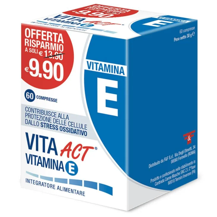 Linea Act Vita Act Vitamina E Integratore Alimentare 60 compresse