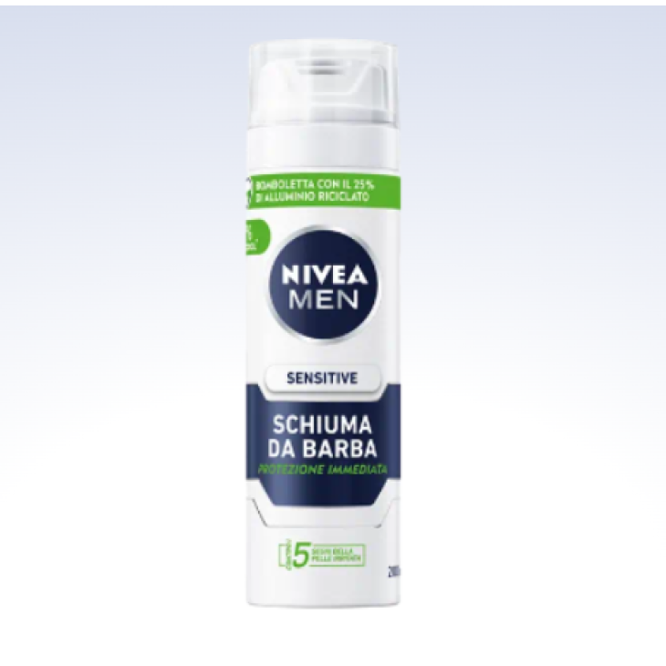 Nivea Men Sensitive Schiuma da Barba Pelli Sensibili 200 ml
