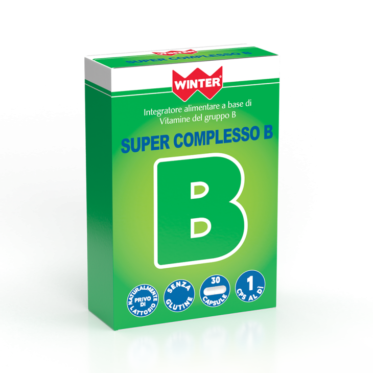 Winter Super Complesso B Integratore di Vitamina B 30 capsule