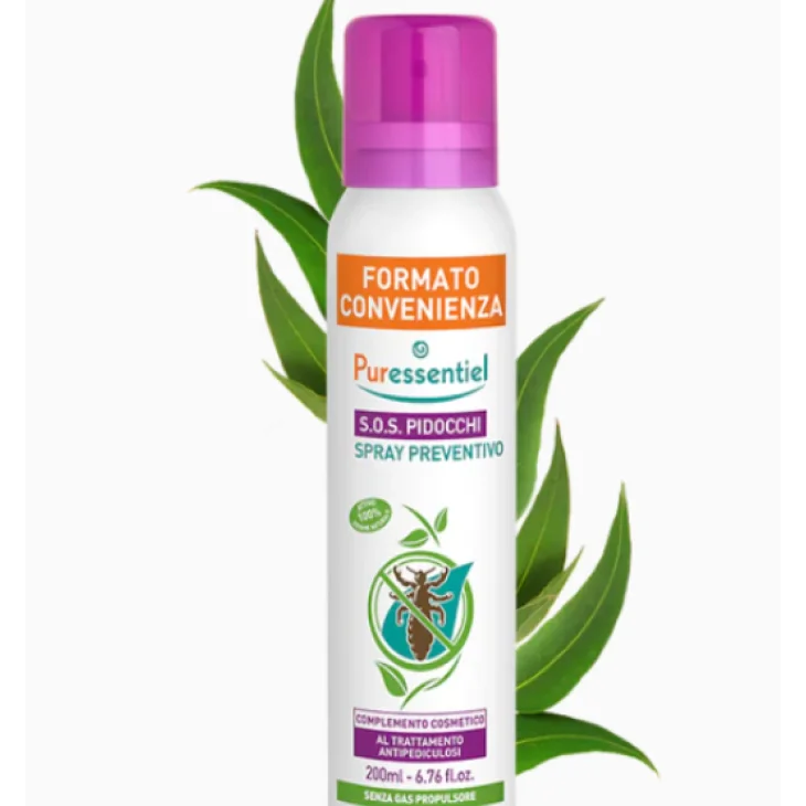Puressentiel S.O.S Pidocchi Spray Preventivo Pidocchi 200 ml