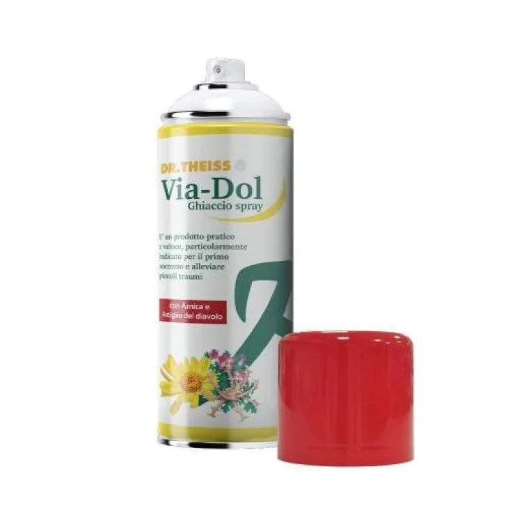 Dr Theiss Via-Dol Ghiaccio Spray Contro i Traumi 150 ml
