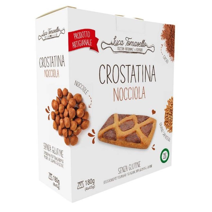Dolceria Tomasello Crostatina alla Nocciola Senza Glutine 180 g