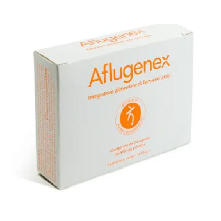 Bromatech Aflugenex Integratore Fermenti Lattici 24 capsule