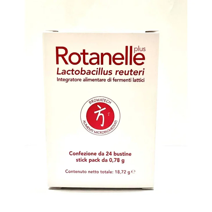 Bromatech Rotanelle Plus Integratore di Fermenti Lattici 24 bustine