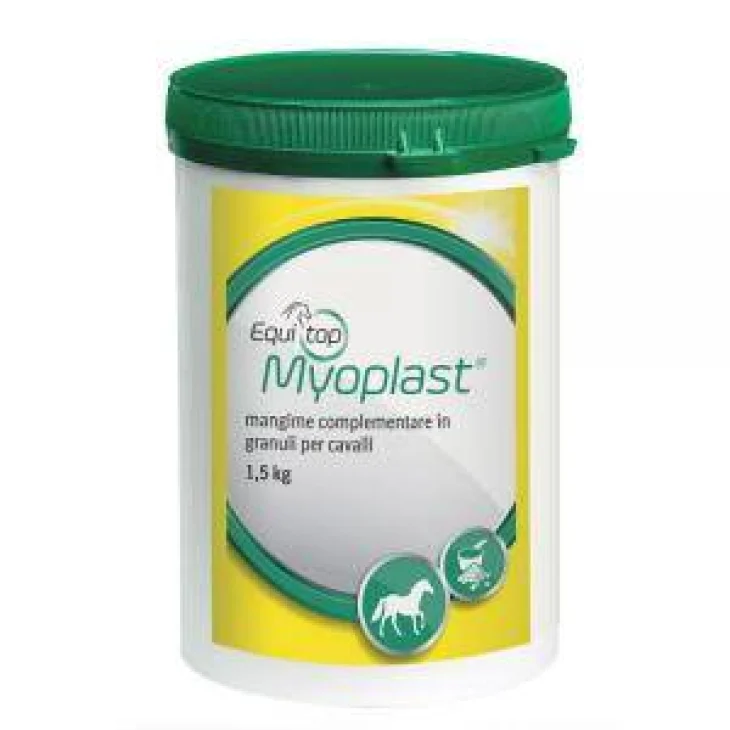 Equitop Myoplast Cavalli Mangime Complementare per Cavalli 1,5 kg