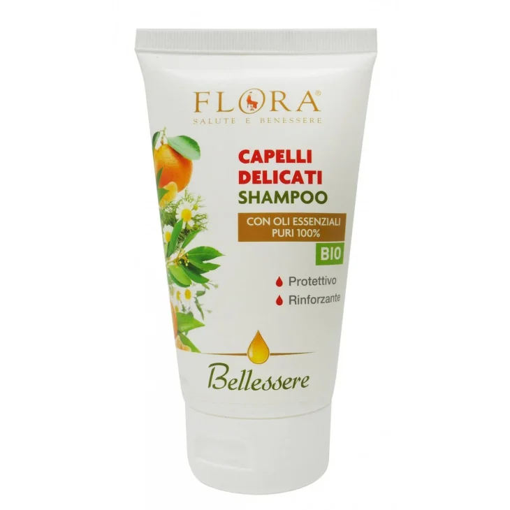 Flora Shampoo Capelli Delicati Bio 150 ml