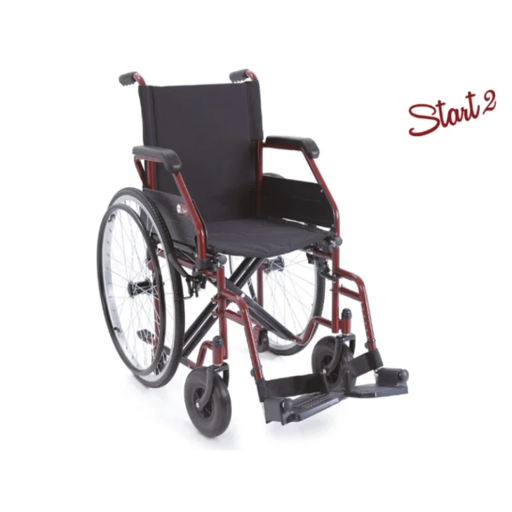 Moretti Ardea One Start 2 Carrozzina Pieghevole 50 cm Rossa