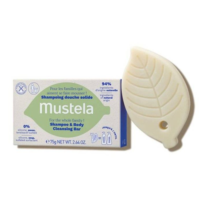 Mustela Shampoo Detergente Solido Corpo e Capelli 75 g