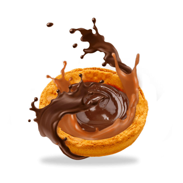 Happy Farm Crostatina Mou con Glassa al Cacao Fondente 180 g