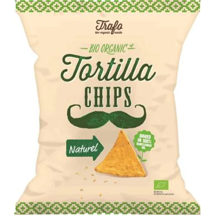 Trafo Tortilla Chips Naturale con Sale Bio 75 g
