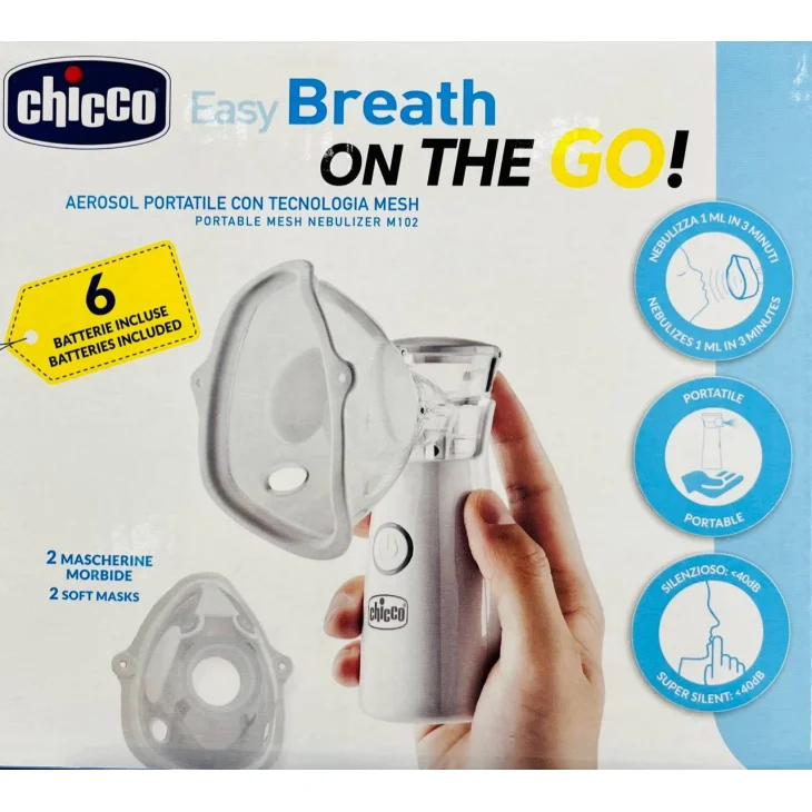 Chicco Aerosol Portatile Tecnologia Mesh