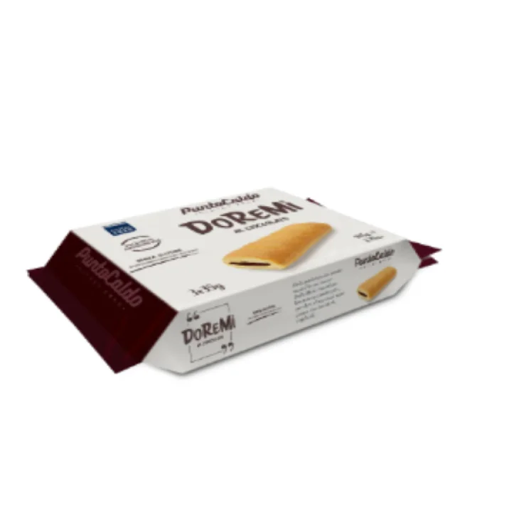 Punto Caldo Doremi al Cioccolato Merendina Artigianale Senza Glutine 3 pezzi da 35 g 3 PEZZI DA 35 G
