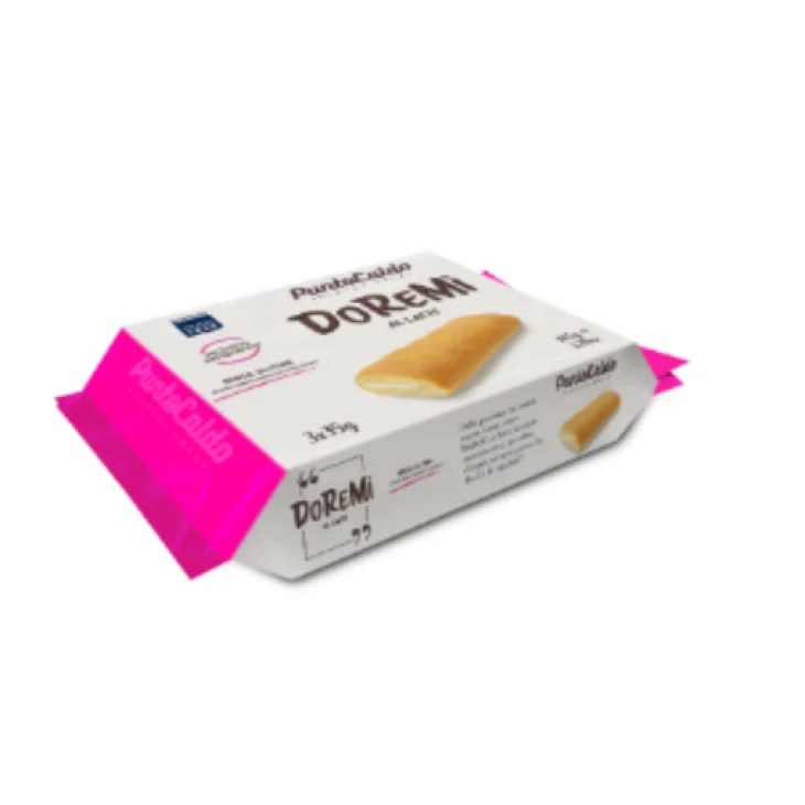 Punto Caldo Doremi al Latte Merendina Artigianale Senza Glutine 3 pezzi da 35 g