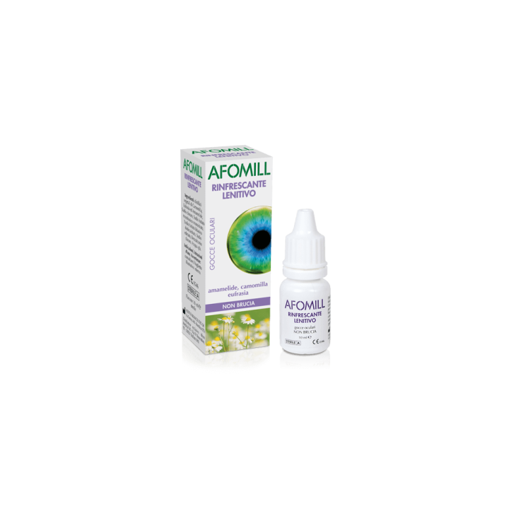 Afomill Rinfrescante Lenitivo Gocce Oculari per Occhi Stanchi 10 ml