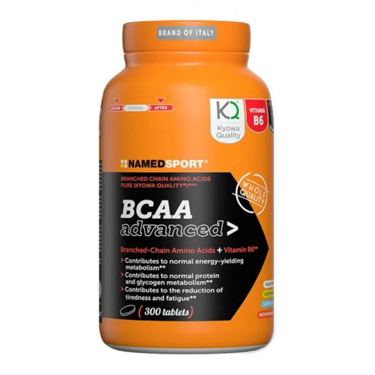 Named Sport BCAA Advanced Integratore di Aminoacidi ramificati per sportivi 300 compresse