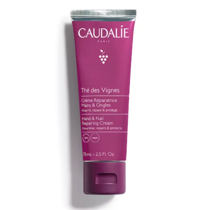 Caudalie The Des Vignes Crema Mani & Unghie Idratante e Lenitiva 75 ml