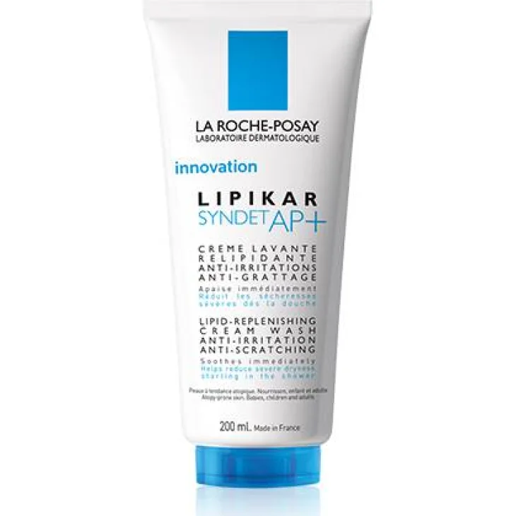 La Roche Lipikar Syndet AP+ Crema Gel Detergente per Pelle Sensibile 200 ml