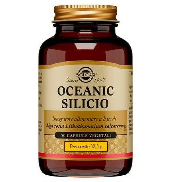 Solgar Oceanic Silicio Integratore per le Articolazioni 50 Capsule Vegetali