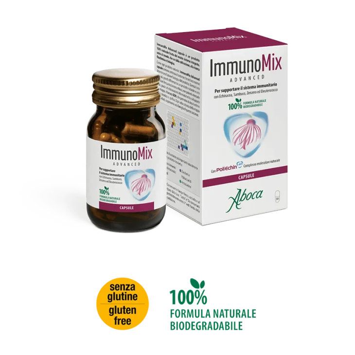 Aboca Immunomix Advanced Integratore per le Difese Immunitarie 50 capsule