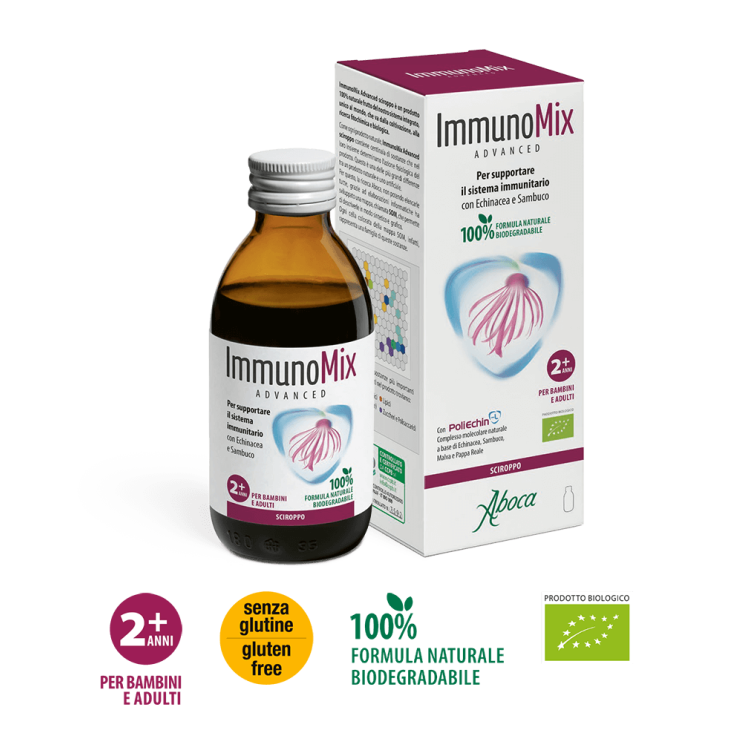 Aboca Immunomix Advanced Sciroppo per le Difese Immunitarie 210 g