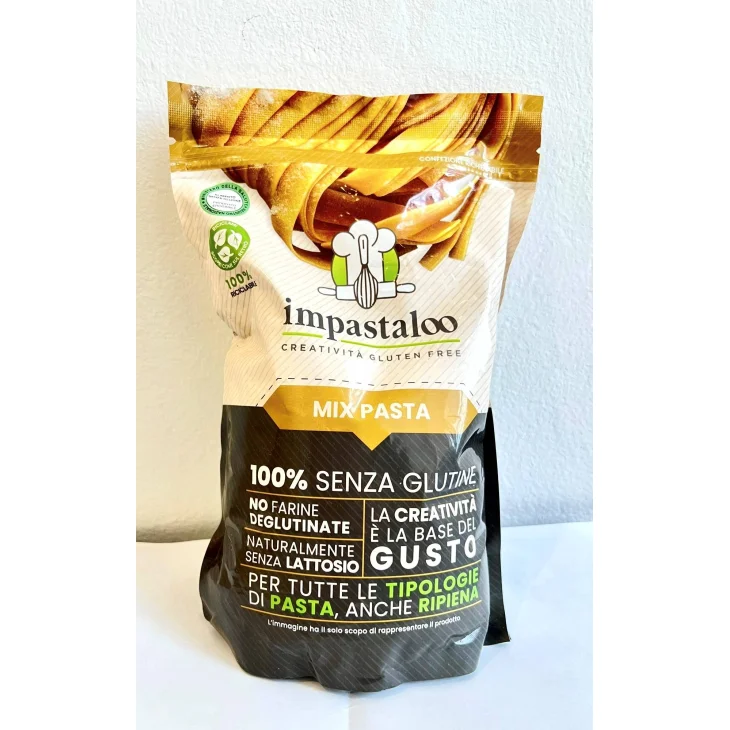 Impastaloo Mix Pasta Farina Senza Glutine 750 g